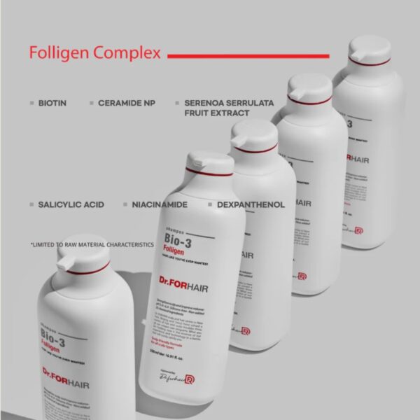 Dr.forhair Folligen Bio-3 Shampoo - Image 2