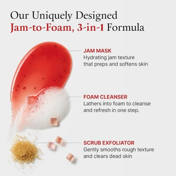 fully Red Tomato Jam Mask Cleanser 120ml Set (+30ml) - Image 2
