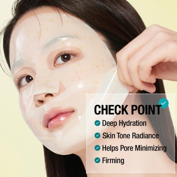 Goodal Green Tangerine Vita C Dark Spot Care Gel Mask SET [#5 MASKS] - Image 3
