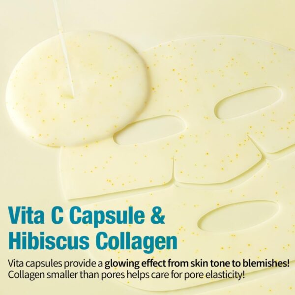 Goodal Green Tangerine Vita C Dark Spot Care Gel Mask SET [#5 MASKS] - Image 5