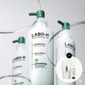 LABO-H Hair Loss Relief Shampoo 400ml + Refill 400ml + 112ml SET