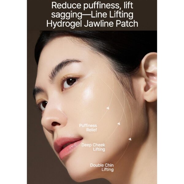MARSHIQUE Line Lifting Hydrogel Patch For Jawline 3ea - Image 2