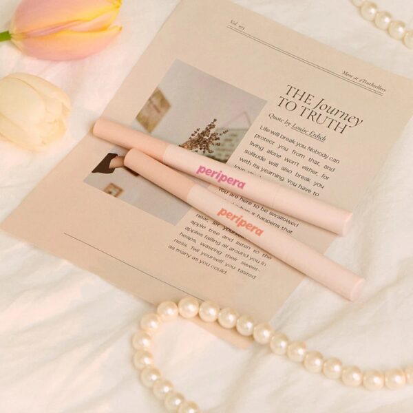 peripera Sugar Twinkle Duo Eye Stick [#5 Frozen Pink] - Image 2
