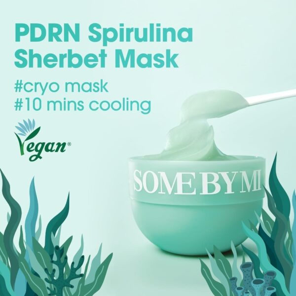 SOME BY MI PDRN Spirulina Soothing Sherbet Mask [#10 Sticks] - Image 2