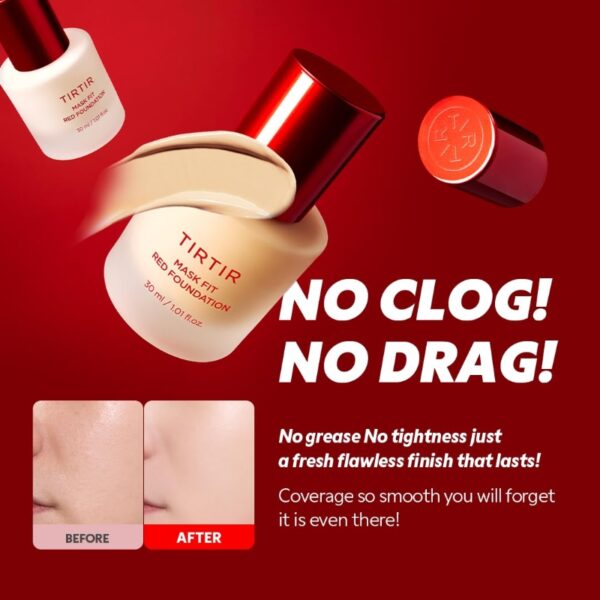 TIRTIR Mask Fit Red Foundation [#3 Colors] - Image 3