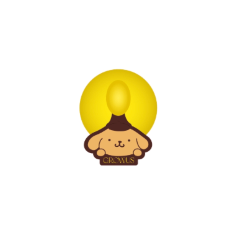 Sanrio Pompompurin x GROWUS Scalp Shampoo Brush