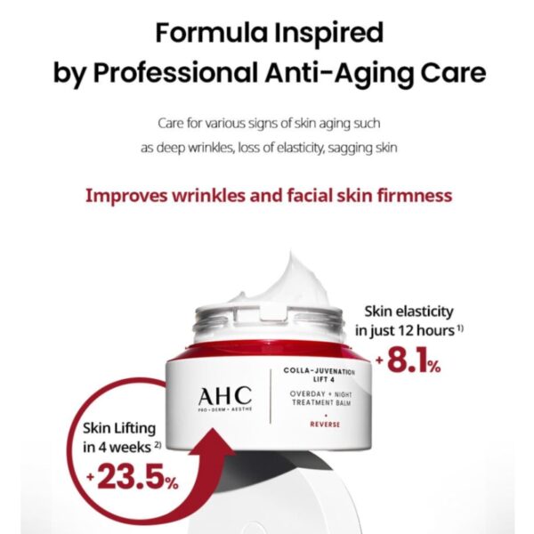 AHC Colla-Juvenation Lift 4 Overday + Night Treatment Balm (+Eye Cream 5ml) - Image 3