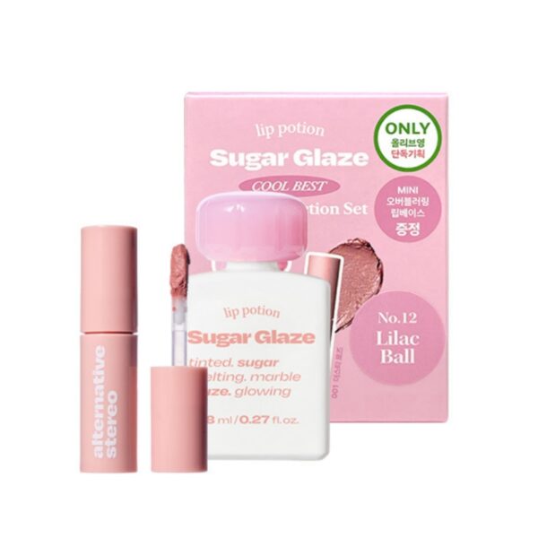 Alternative stereo Lip Potion Sugar Glaze Tint Set (+Lip Base Panning)