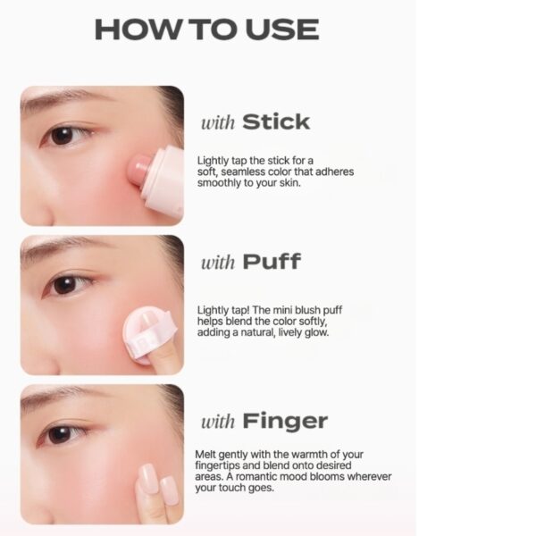 BANILA CO Romantic Blush Lip & Cheek (+Jelly Key Ring pink) - Image 9