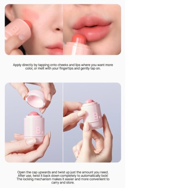 BANILA CO Romantic Blush Lip & Cheek (+Jelly Key Ring pink) - Image 10