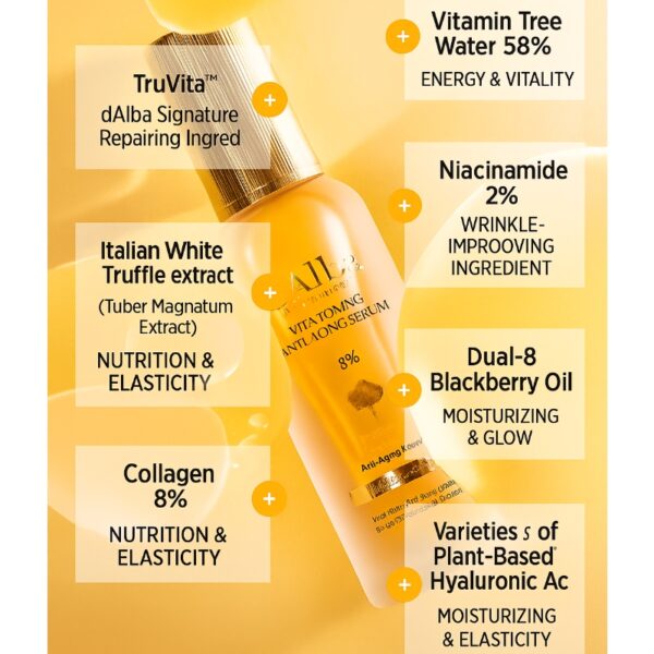 NEW💖 d'Alba Vita Toning Anti-Aging Spray Serum - Image 3