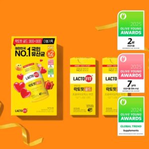 LACTO-FIT Probiotics Gold Lacto-5X Formula [#60 STICKS]