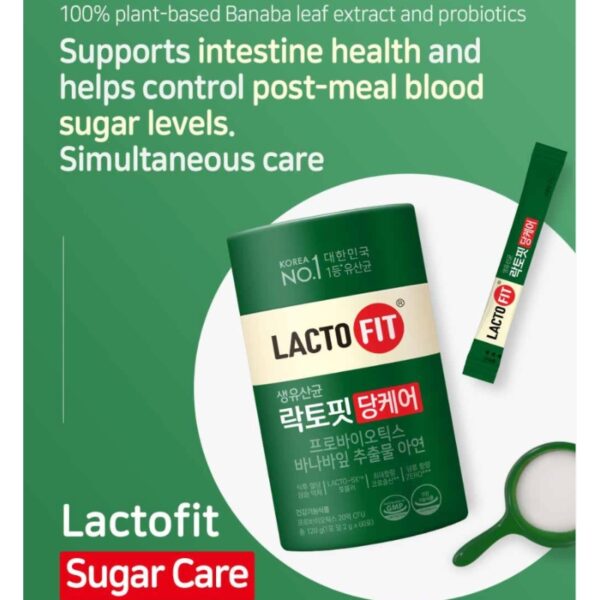 LACTO-FIT Blood Sugar Care [#60 Sticks] - Image 2