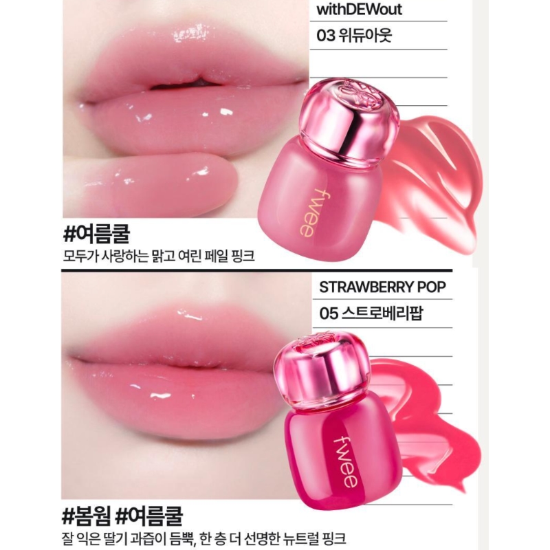 fwee 3D Voluming Tint Set (+Lip Tube Miniature) - Image 4