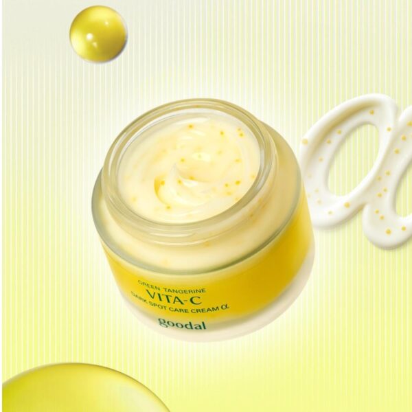 Renewal💖 goodal Green Tangerine Vita-C Dark Spot Care Cream α 75ml Set (+25ml) - Image 2