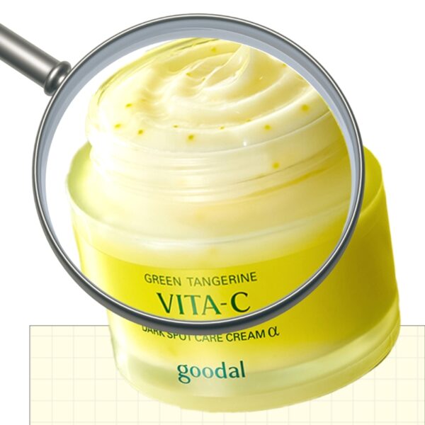 Renewal💖 goodal Green Tangerine Vita-C Dark Spot Care Cream α 75ml Set (+25ml) - Image 5