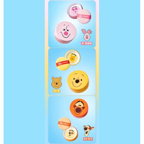 Pooh Edition x INNISFREE No-Sebum Mineral Powder [#3Type] - Image 2