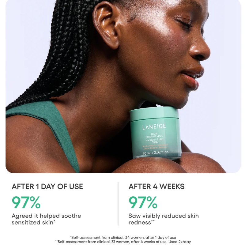 LANEIGE Cica Sleeping Mask Special Set (+ mini 3p) - Image 4