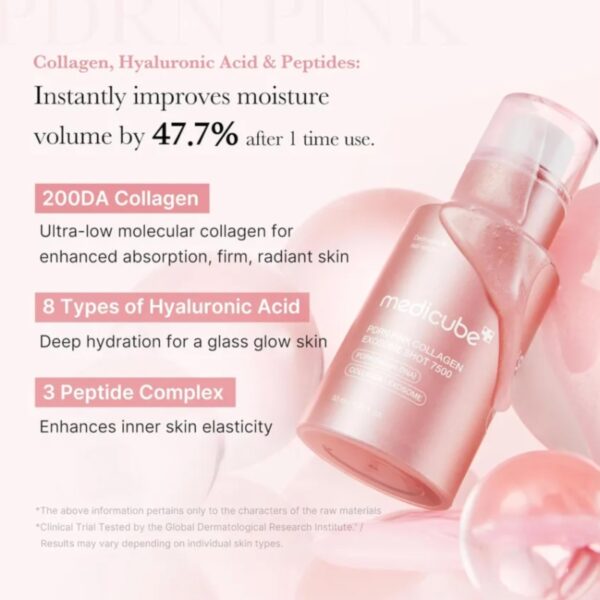 Medicube PDRN Pink Exosome Shot Serum 7500 - Image 3