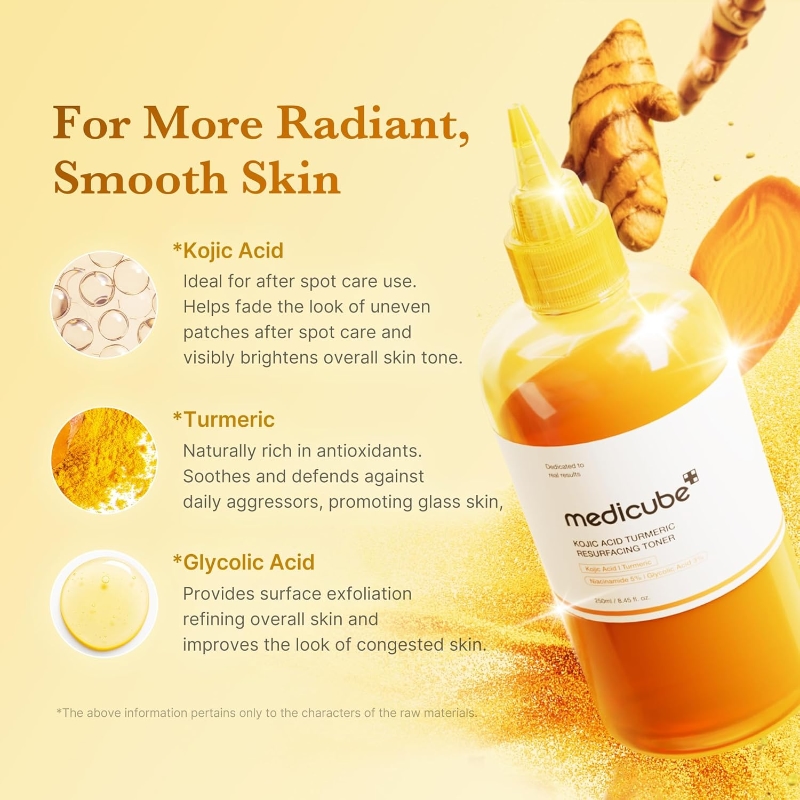 Medicube Kojic Acid Turmeric Resurfacing Toner - Image 3