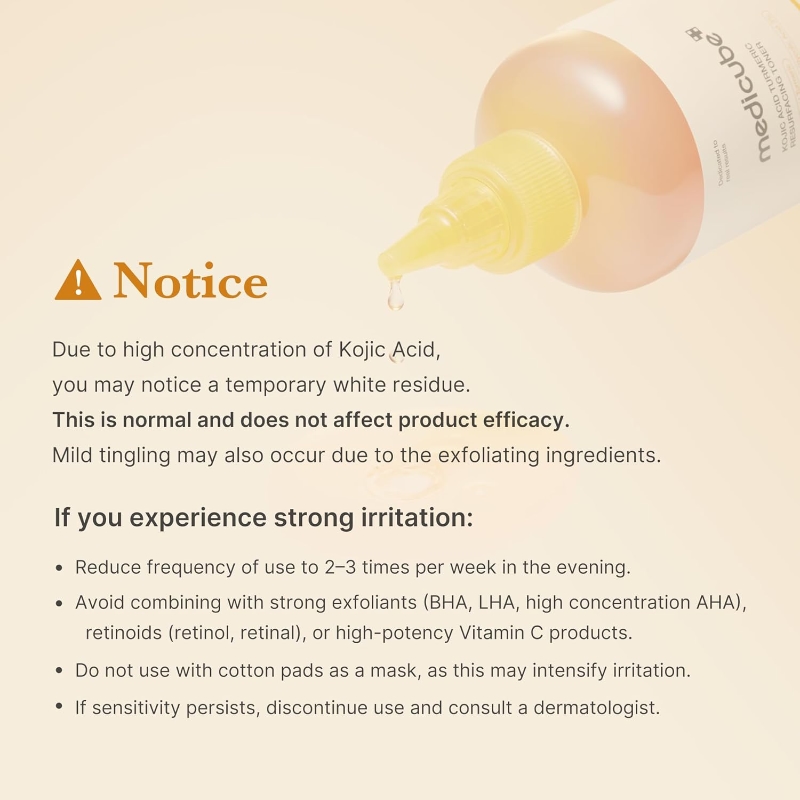 Medicube Kojic Acid Turmeric Resurfacing Toner - Image 6