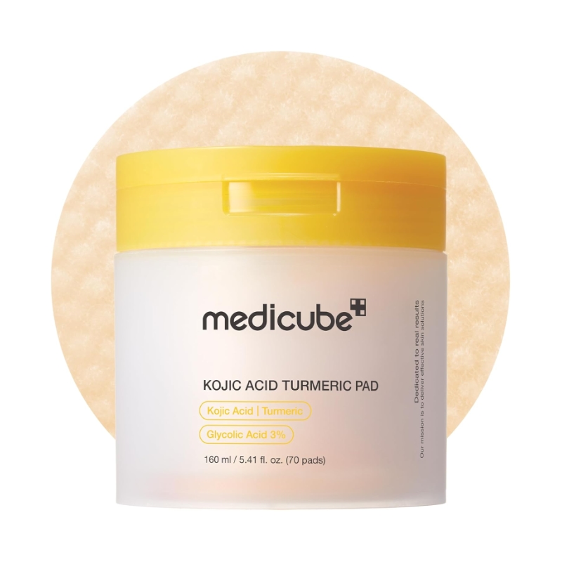 Medicube Kojic Acid Turmeric Toner Pads