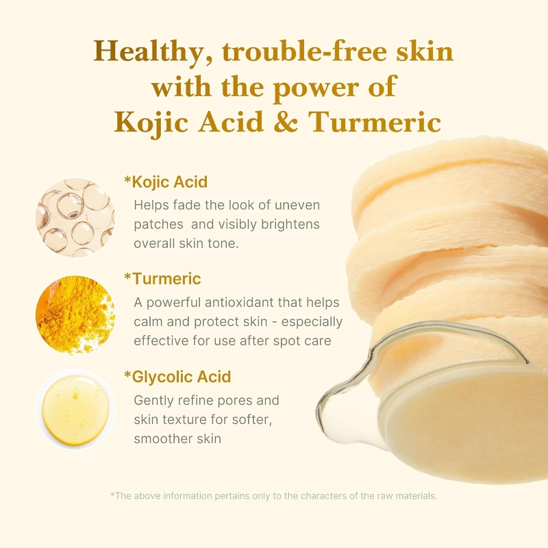 Medicube Kojic Acid Turmeric Toner Pads - Image 3