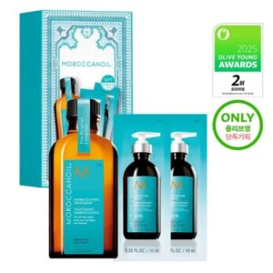 Moroccanoil Original Treatment Set (+Crul Cream 20ml+ Oil 10ml)