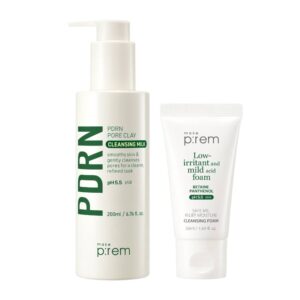 makeprem PDRN Pore Clay Cleansing Milk Set (+Cleansing Foam 50ml)