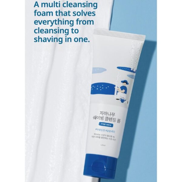 ROUND LAB For Men Birch Juice Shaving Cleansing Foam - Image 2