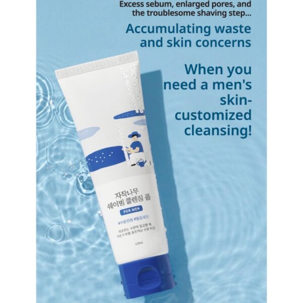 ROUND LAB For Men Birch Juice Shaving Cleansing Foam - Image 3