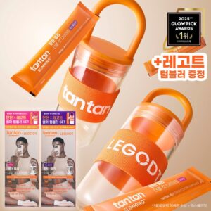 TANTAN Jelly Double Cut Diet 14p Set (+Legodt loop tumbler)