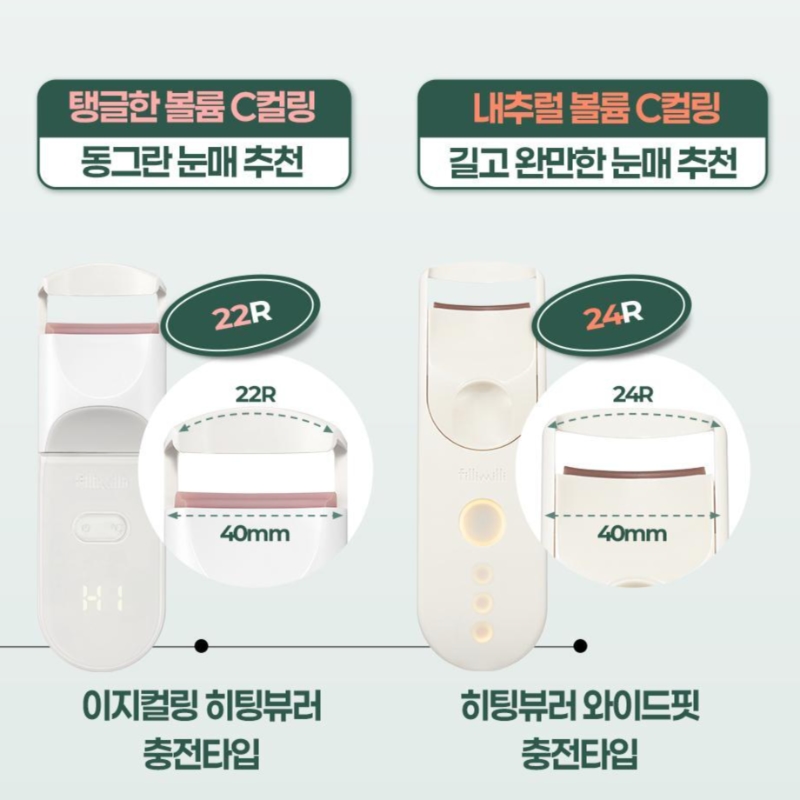 Fillimilli Heating Eyelash Curler 22R (Rechargeable) - Image 7