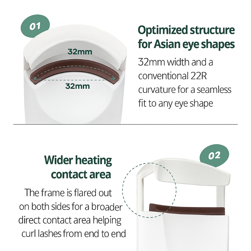 Fillimilli Heating Eyelash Curler 22R (Rechargeable) - Image 4