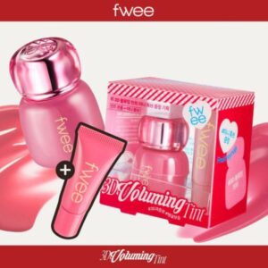 fwee 3D Voluming Tint Set (+Lip Tube Miniature)