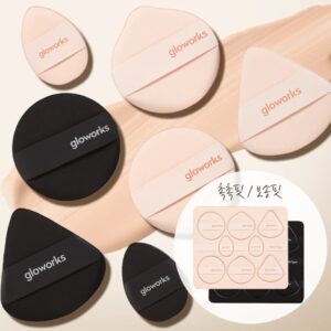 gloworks Tear-off Palette Puff 8p [#2 Type]