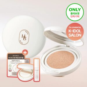 HEVEBLUE Make-Up Pro Ectoin Semi Matte Fit Cushion Set (+Base Prep)