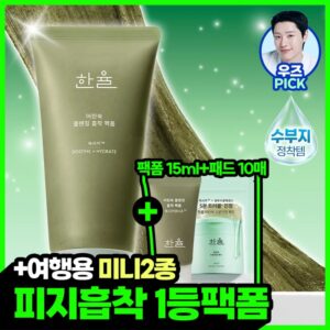 HANYUL Pure Artemisia Cleansing Pack Foam Set (+ 15ml +pad 10p)