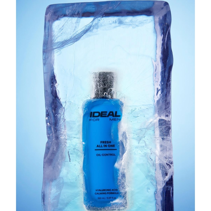 NEW💖 Ideal for Men Fresh All In One Oil Control 150ml 1+1 Set - Image 5
