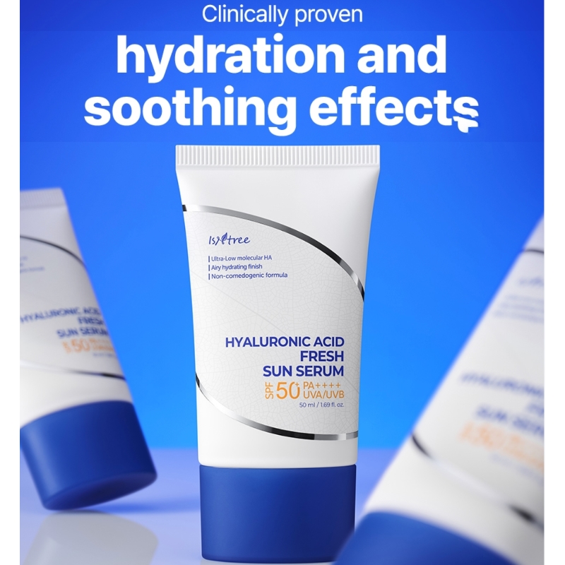 Hyaluronic Acid Fresh Sun Serum SPF50+ PA++++ Broad Spectrum - Image 2