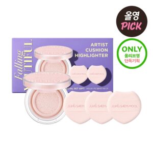 JUNGSAEMMOOL Artist Cushion Highlighter [#2 Colour] (+Puff 2P)