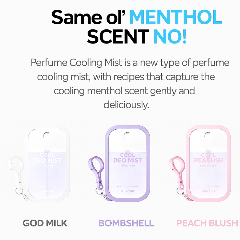 MUMCHIT Cool & Deo Keyring Body Mist - Image 8