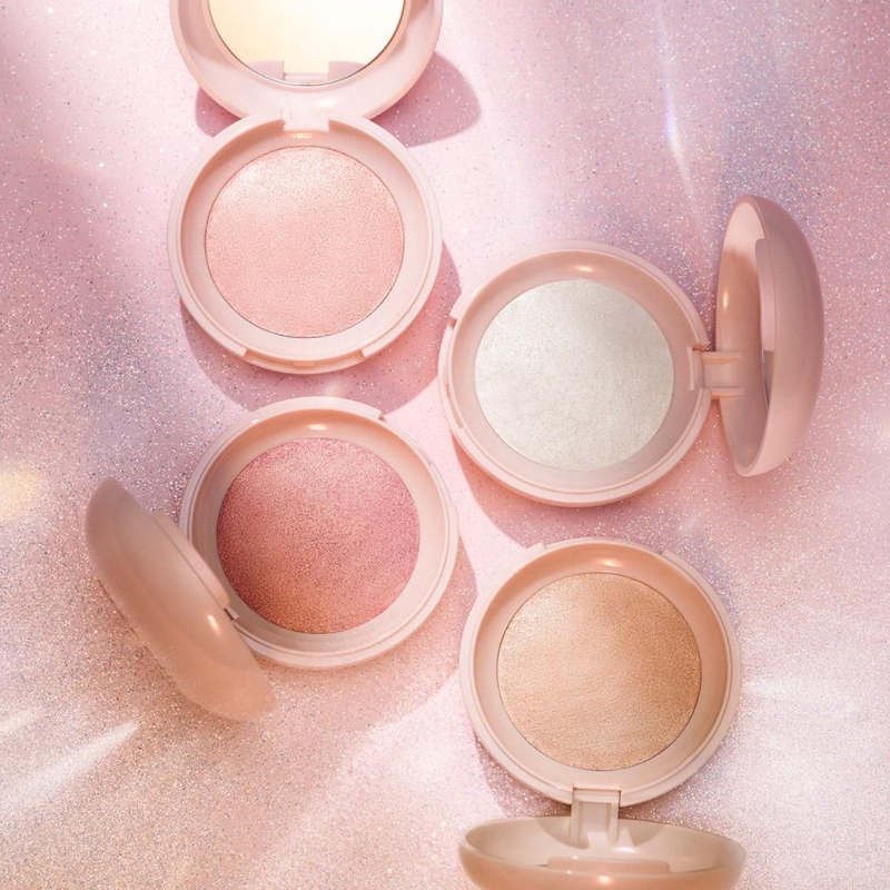 THE SAEM Glam Perfection Baked Highlighter (+Brush) Set - Image 4