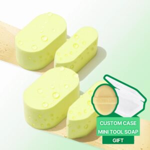 THE TOOL LAB Happyrim Sponge 4P Set (Bullet 2P+Jumbo 2P) + Puff Cleansing Soap