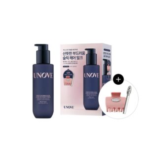 UNOVE Freeze Calming Sleek Leave-In Conditioner 150ml Set (+2 Hair Clips)