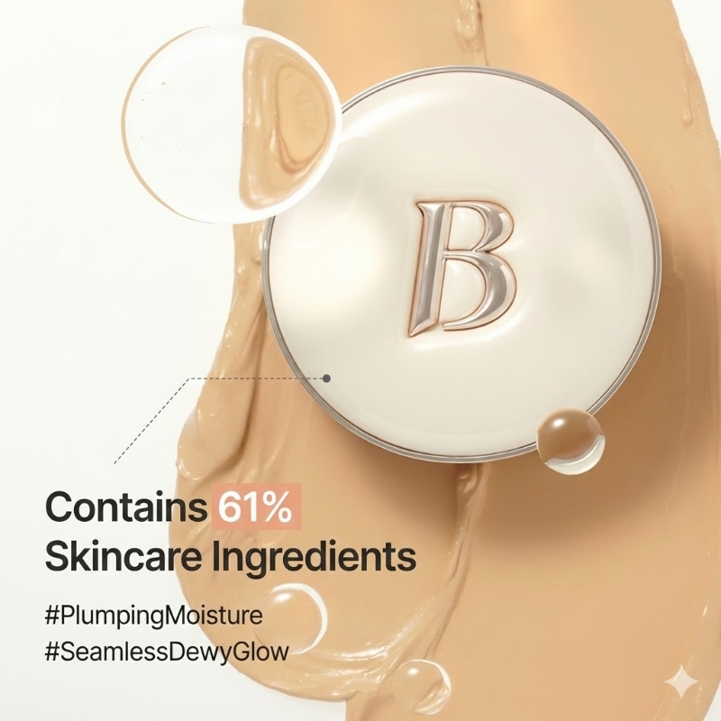 BANILA CO Essence Skin Dew Cushion Set (+Mini Powder Set) - Image 5