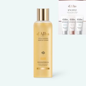 d'Alba Vita Toning Serum Toner 180ml (+ Sun Cream 3Kit)