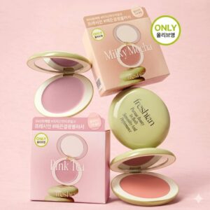 freshian Egg-like Cream Blush Set (+ Puff)