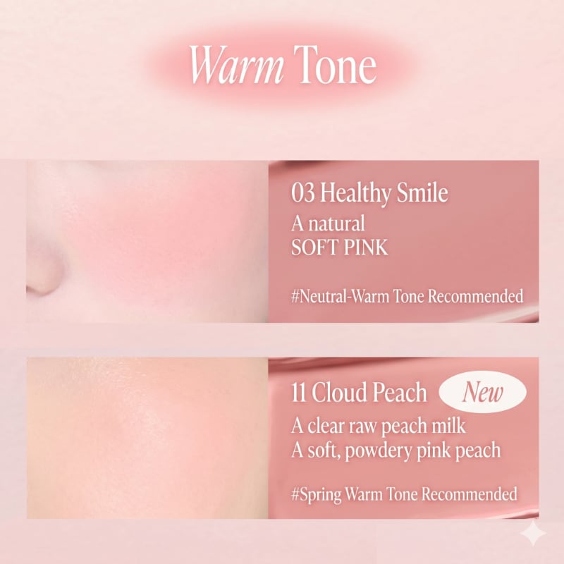 freshian Egg-like Cream Blush Set (+ Puff) - Image 15