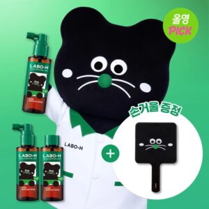 LABO-H Scalp Strengthening Clinic Ampoule Tonic 100ml + 100ml SET (+Monamhee Mirror)